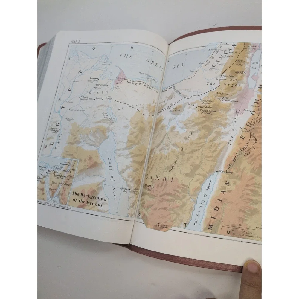 RARE🚨NEW SCOFIELD STUDY SYSTEM Oxford 1984 HolyBible Red Letter Concordance NIV